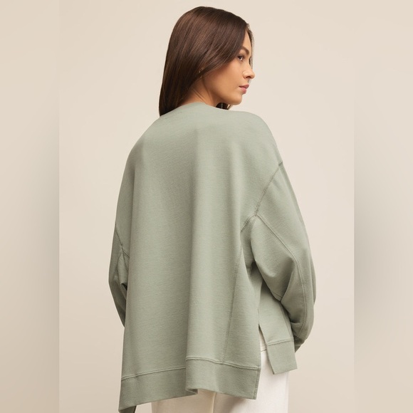Z SUPPLY Ombre Weekender Pullover L Oversized Cozy - Picture 5 of 7